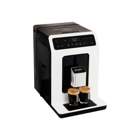 Krups Evidence EA890110 Helautomatisk kaffemaskin med bönor – Vit