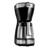 DeLonghi ICM 16710 kafijas automāts, lietots-atjaunināts - melns/sudraba