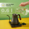 Elektriskā tējkanna CHiATO flowPLAY Gooseneck, 0.6 l – melns