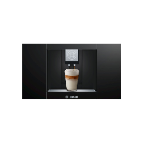 Bosch CTL636EB6 Series 8 Built-in Coffee Machine, Refurbished – Black