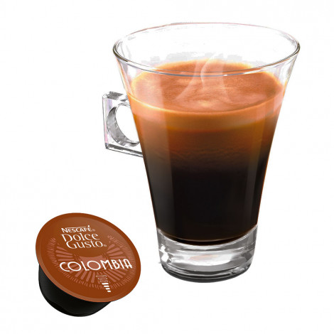 Ekologiškos kavos kapsulės NESCAFE® Dolce Gusto® Lungo Colombia, 12 vnt.
