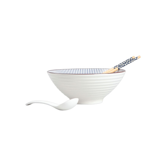 Zestaw do ramenu Homla SALADO Blue Stripes