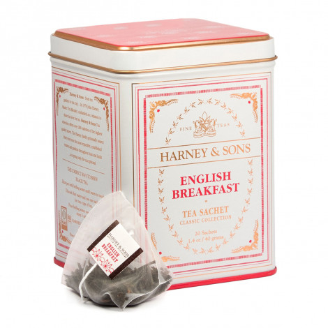 Melnā tēja Harney & Sons “English Breakfast”, 20 gab.
