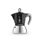 Espresso kafijas kanna Bialetti Moka Induction Black 6 cups
