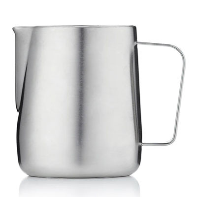 Pichet à lait Barista & Co Core Brushed Steel, 600 ml