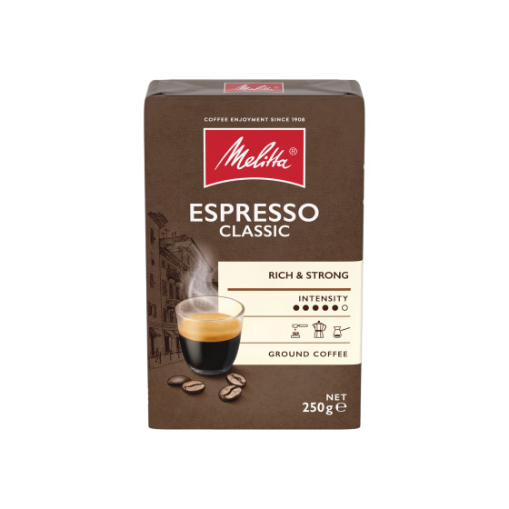 Jauhettu kahvi Melitta Espresso Classic, 250 g