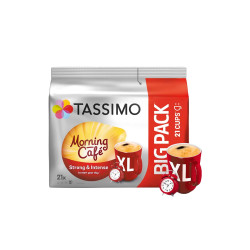 Kaffekapslar Tassimo Morning Cafe XL (kompatibel med Bosch Tassimo kapselmaskiner), 21 st.