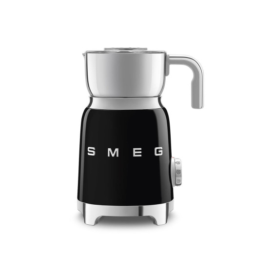 Electric Milk Frother Smeg MFF11BLUK 50's Style Black