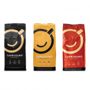 Kafijas pupiņu komplekts “Caprissimo Espresso + Fragrante + Belgique”, 750 g