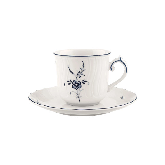 Filiżanka do kawy ze spodkiem Villeroy & Boch Old Luxembourg, 120 ml
