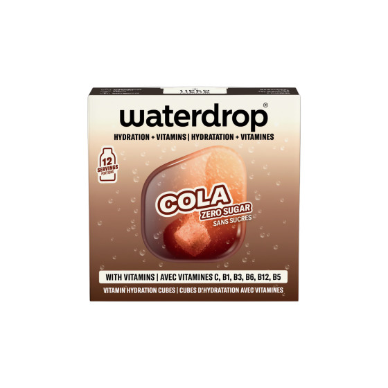 Waterdrop Microdrink Cola Vitamindrink-Würfel, 12 Stück.