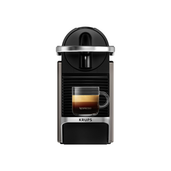 Produktfoto för Kaffemaskin Krups XN 306 T Nespresso Pixie titan