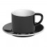 Cappuccino cup with a saucer Loveramics Bond Black, 150 ml