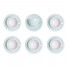 Latte cup with a saucer Loveramics Egg River Blue, 300 ml, 6 pcs.