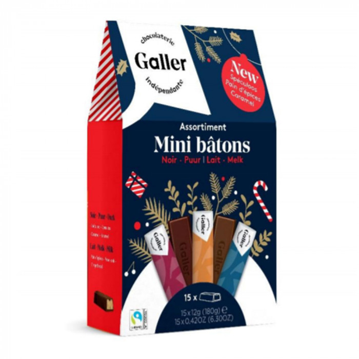 Chocolate bar set Galler Assortiment, 15 pcs.
