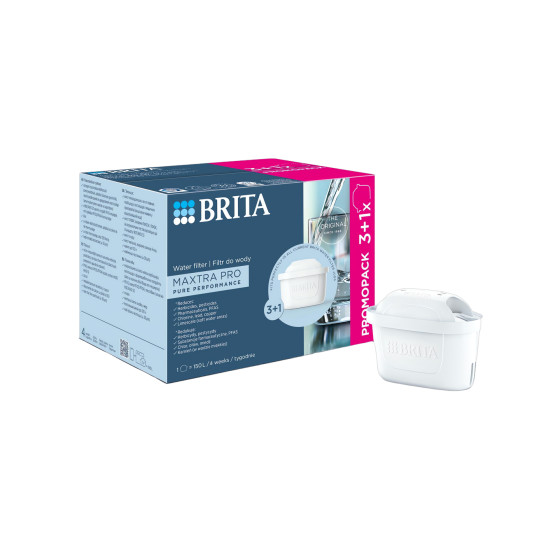 BRITA Maxtra PRO Pure Performance filtr do wody, 4 (3+1) szt.