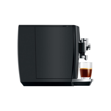 JURA J8 Piano Black atnaujintas automatinis kavos aparatas – juodas