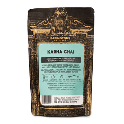 Svart te Babingtons Karha Chai, 100 g