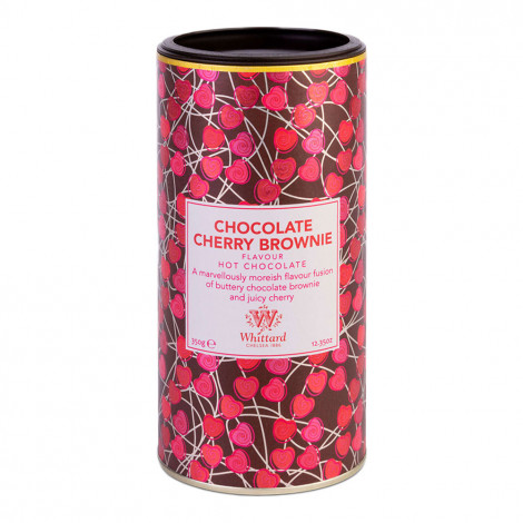 Šokolādes dzēriena pulveris Whittard of Chelsea “Limited Edition Chocolate Cherry Brownie”, 350 g
