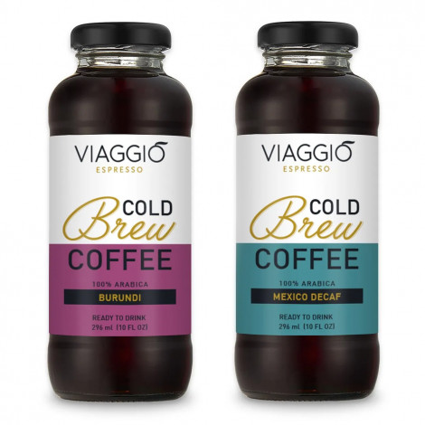Koud gezette koffie Viaggio Espresso Cold Brew Burundi + Decaf, 592 ml
