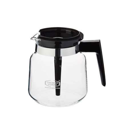 Glazen kan Moccamaster KB74* voor koffiezetapparaten met handmatige druppelstopfunctie, 1,25 l (59838)
