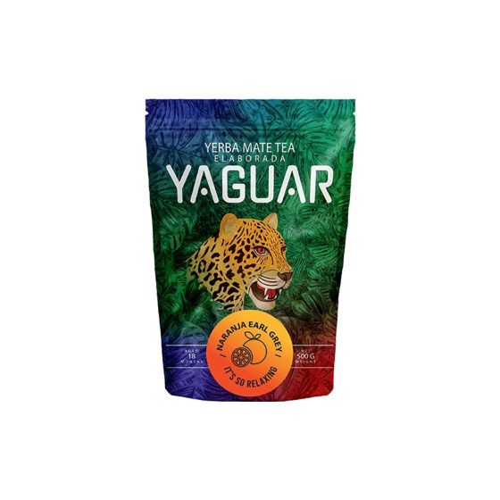 Mate-Tee Yaguar Naranja Earl Grey, 0,5 kg