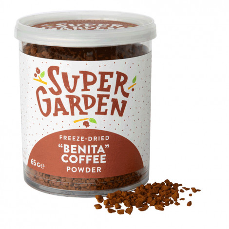 Šaltyje džiovinta tirpi kava Supergarden „Benita“, 65 g