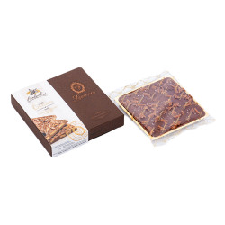 Milk chocolate with caramel, biscuits and salt “Laurence”, 100 g