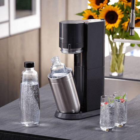 Machine à eau gazeuse SodaStream Duo Black + 2 bouteilles - Coffee