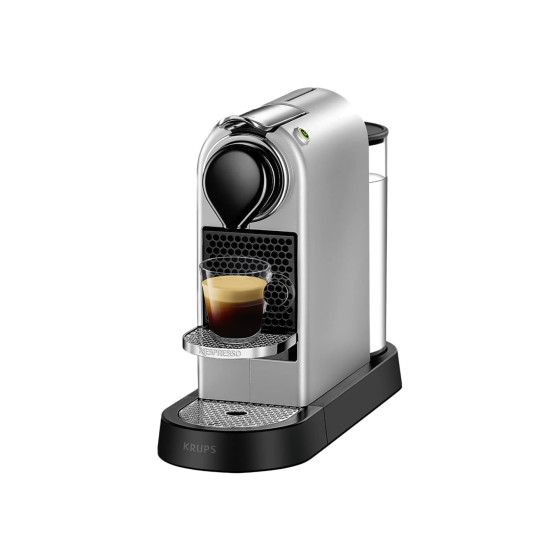 Ekspres na kapsułki Nespresso CITIZ Silver XN741B10 od Krups – srebrny