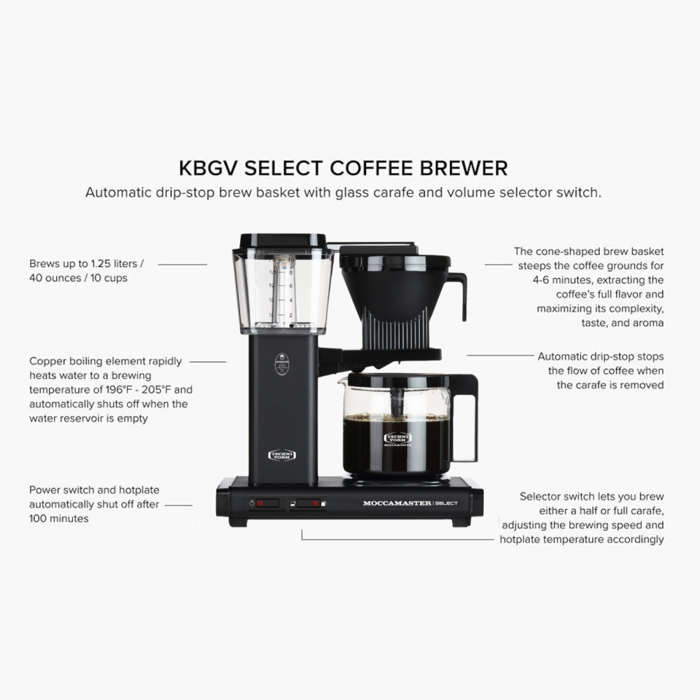 Moccamaster KBG741selectコーヒーメーカー Moccamaster KBG 741 Select - Orange - Filter Coffee Maker