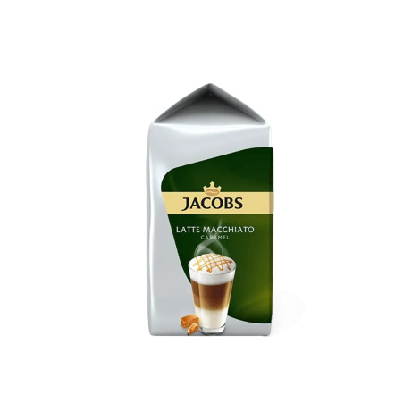 Capsules de café Tassimo Latte Macchiato Caramel (compatibles avec les machines à capsules Bosch Tassimo), 8+8 pcs.