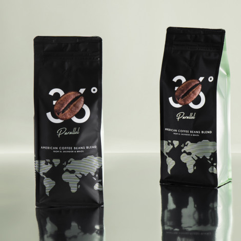 Kaffebönor ”Parallel 36”  i presentförpackning, 1 kg