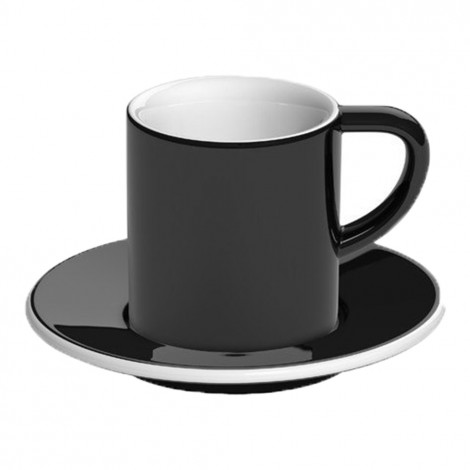 Espresso cup with a saucer Loveramics “Bond Black”, 80 ml
