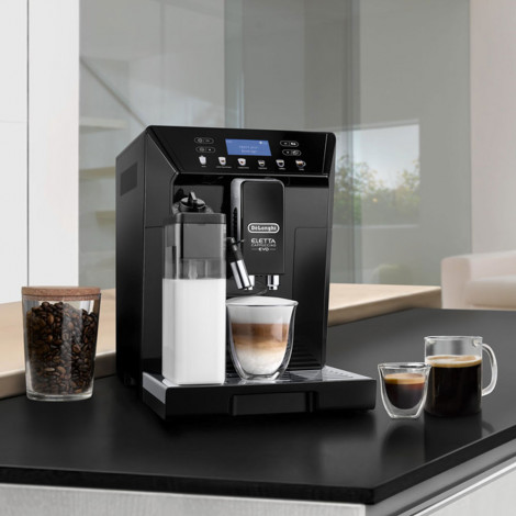 DeLonghi Eletta Cappuccino Evo ECAM46.860.B Bean to Cup Coffee Machine – Black