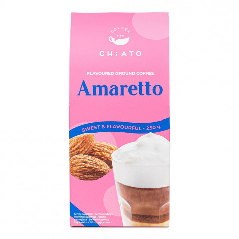 Amaretton makuinen jauhettu kahvi CHiATO Amaretto, 250 g