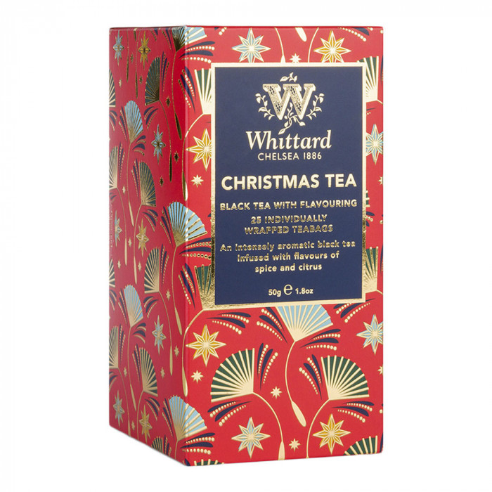 Tea Whittard of Chelsea "Christmas Tea Teabags", 25 pcs. Coffee Friend