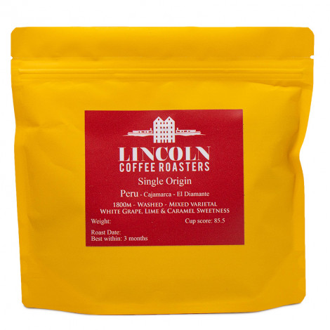 Coffee beans Lincoln Coffee House Peru Washed, 1 kg