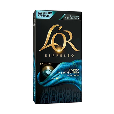 Koffiecapsules L’OR PAPUA NEW GUINEA, 10 st.