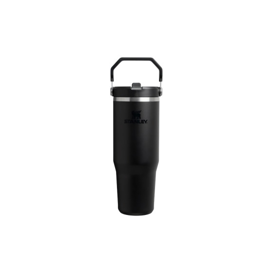 Stanley Iceflow™ Flip Straw Black termosmuki – 890 ml, musta
