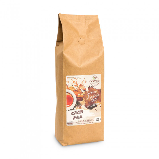 Malta kava Kavos Gurmanai „Espresso Special“, 500 g Malta kava Kavos Gurmanai „Espresso Special“, 500 g