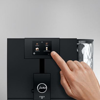 JURA ENA 8 Full Metropolitan Black (EC) täysautomaattinen kahvikone – musta