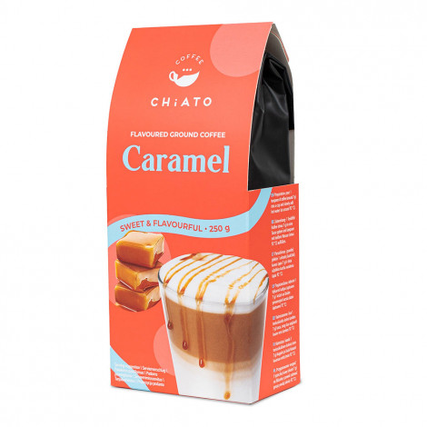 Gemalen koffie met karamelsmaak CHiATO Caramel, 250 g