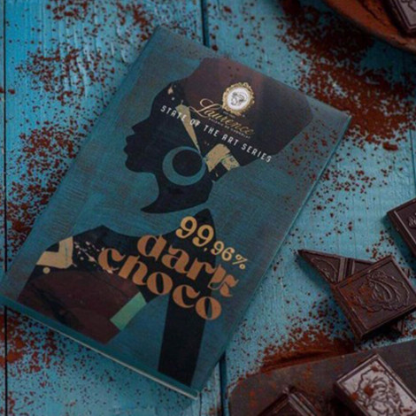 Juodasis šokoladas su 99,6% kakavos Laurence, 80 g