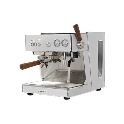 Ascaso Baby T Zero Inox espressomasin – hõbedane
