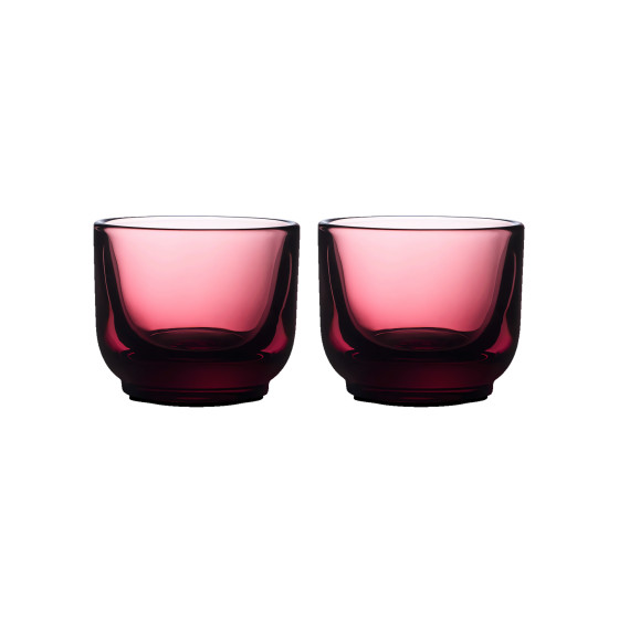 Fellow Pirch Espresso Garnet glas-set, 2 st. x 89 ml