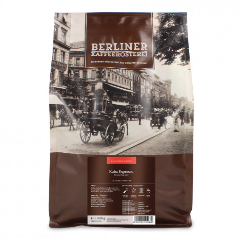 Kaffeebohnen Berliner Kaffeerösterei Kuba Espresso, 1 kg