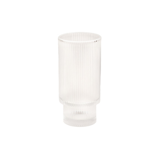 Żebrowana szklanka do latte macchiato CHiATO, 480 ml