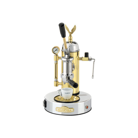 Elektra Micro Casa Leva S1CO manuaalne espressomasin – kuldne/hõbedane