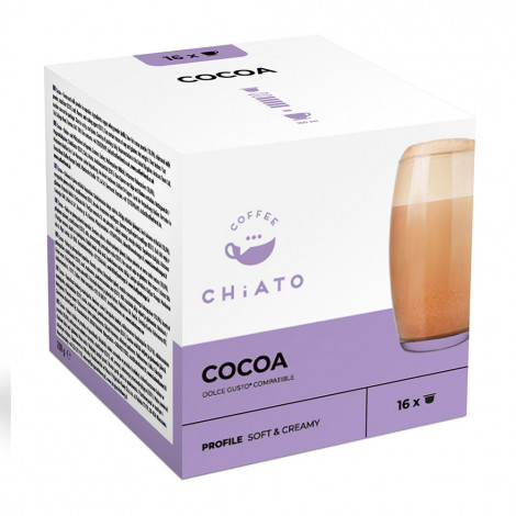 Cocoa capsules compatible with NESCAFÉ® Dolce Gusto® CHiATO Cocoa